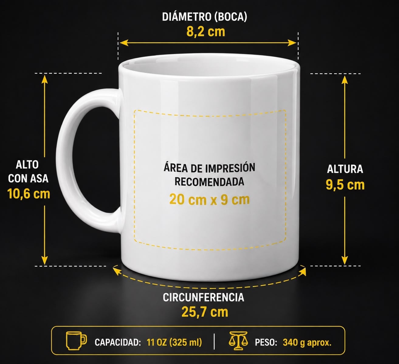 Taza Cerámica Mágica - Imagen 2