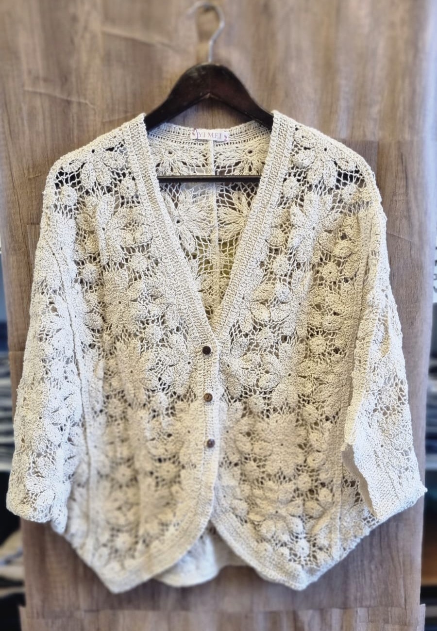Saco Mariposa Crochet - Imagen 3