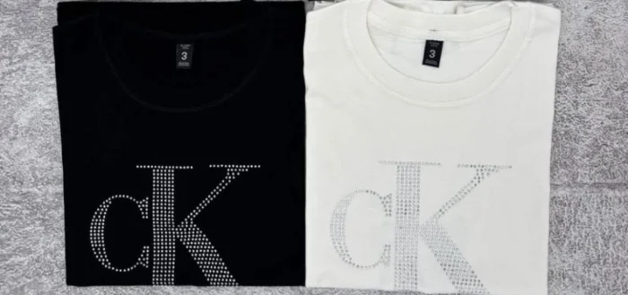 Remeras con Strass Talles Grandes Algodon Peinado