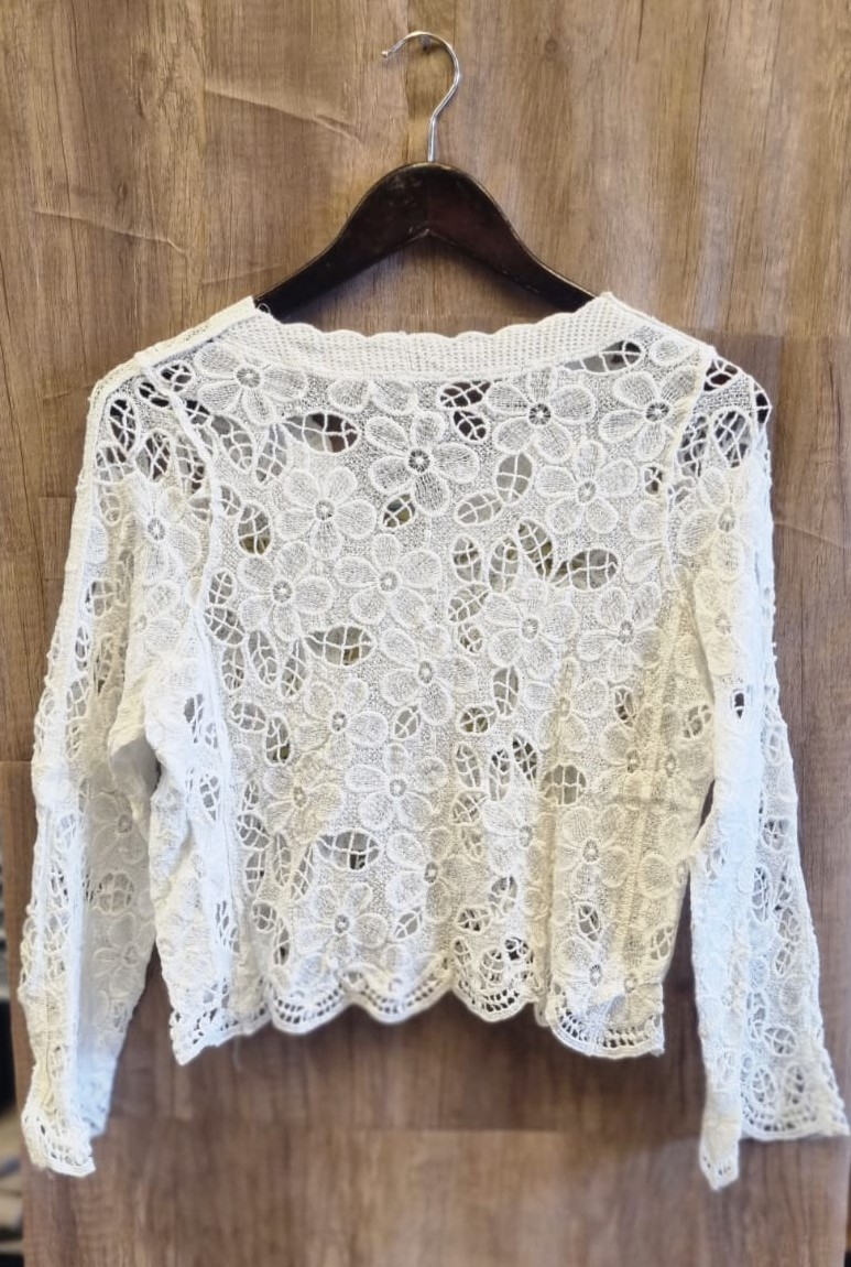 Saco Botones Crochet - Imagen 2