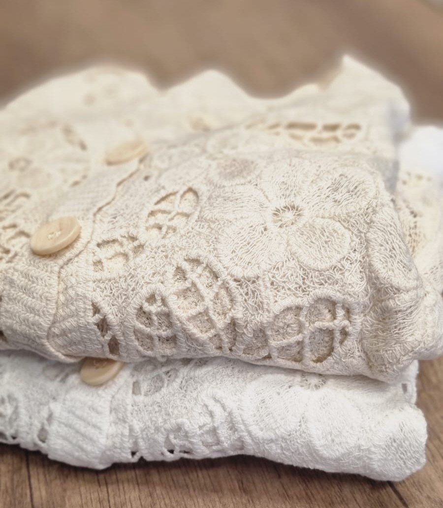 Saco Botones Crochet - Imagen 3