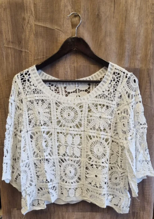 Blusa Crochet