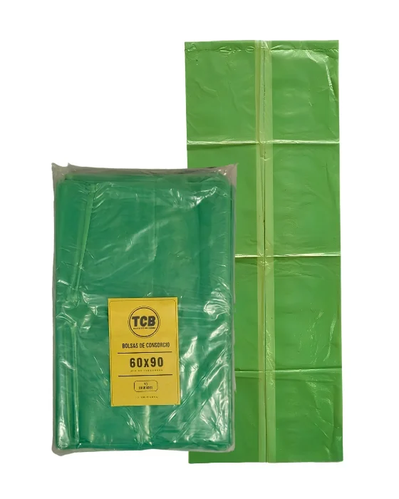 50 Bolsas Verdes Consorcio 60x90