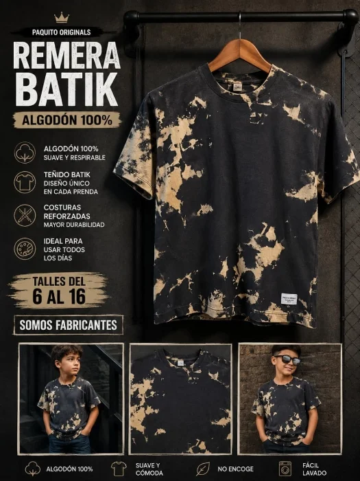 Remera  Batik