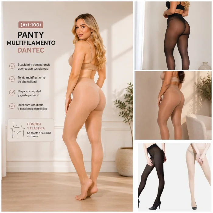 *(art:100) Pantimedias Multifilamento Dantac*