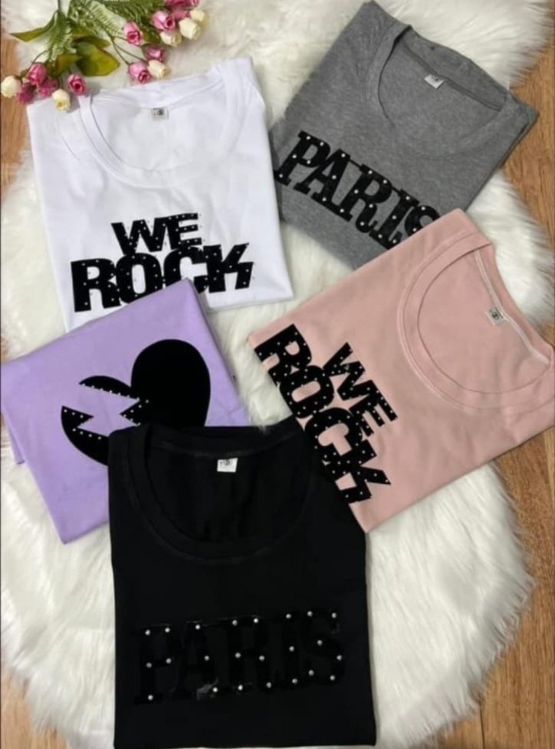 Remera Aplique Dama - Imagen 5