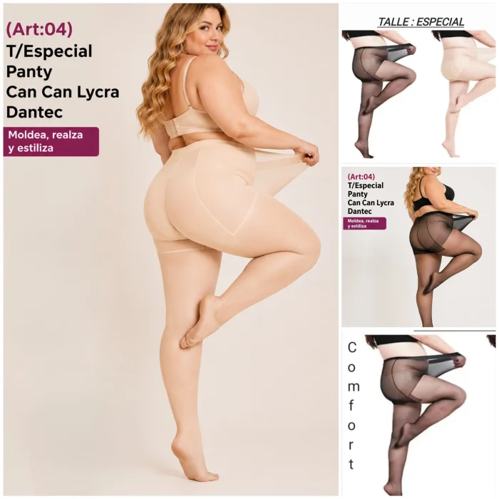 *(art:04) Pantimedias Laycra T/especial Dantac*
