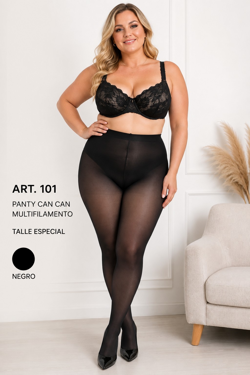 *(art:101) Pantimedias Multifilamento T/especial Dantac* - Imagen 4