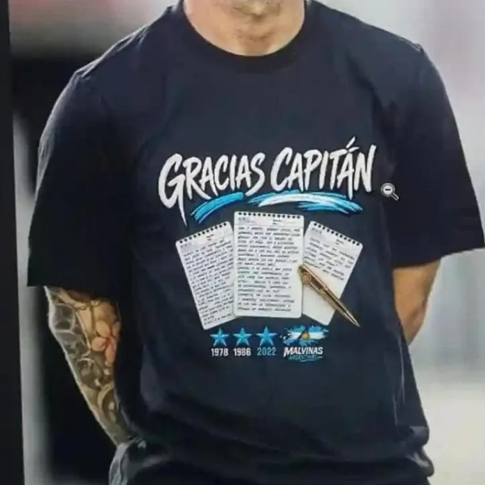 Remera Despedida Carta Messi Adulto