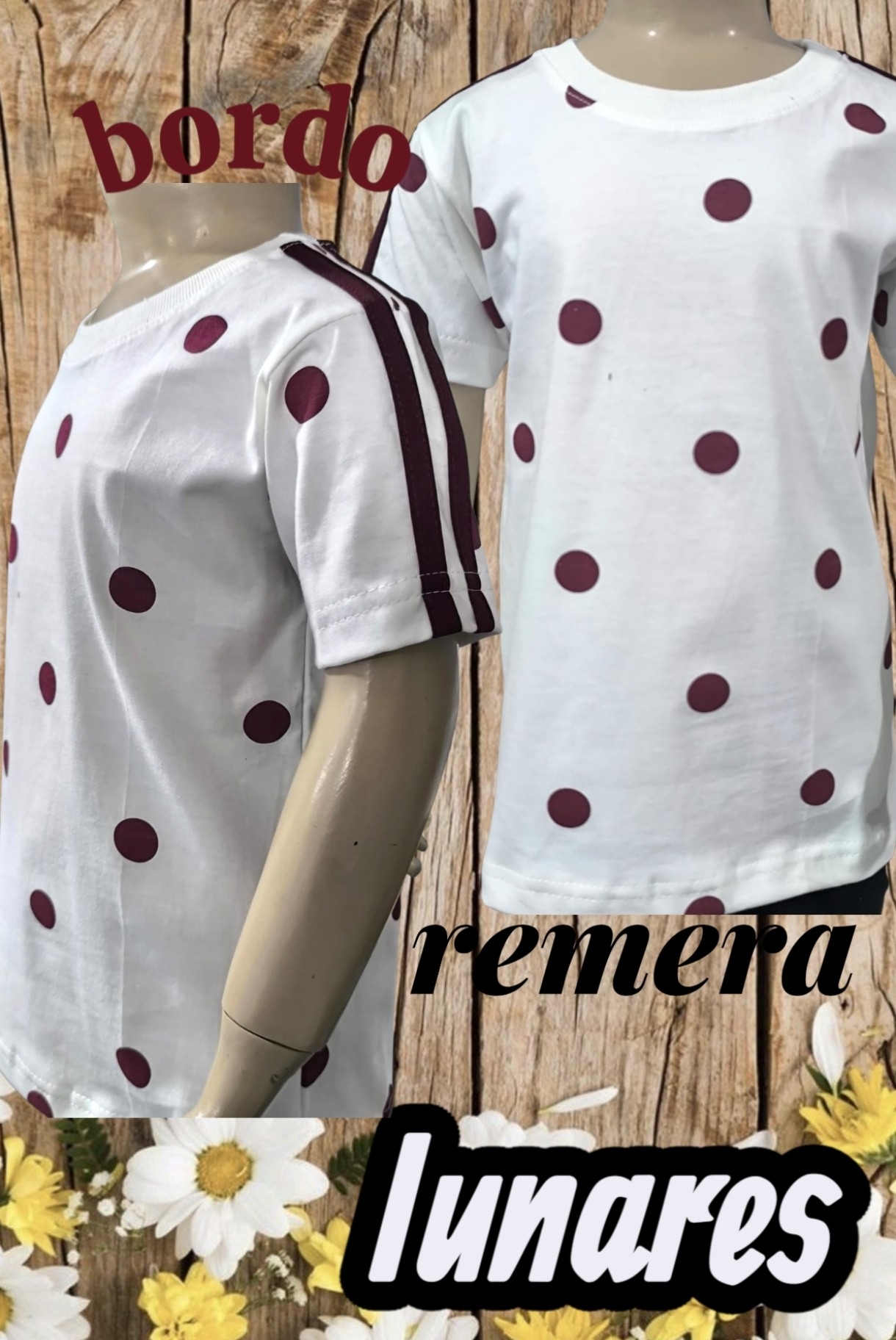 Remera Lunares Nena - Imagen 2