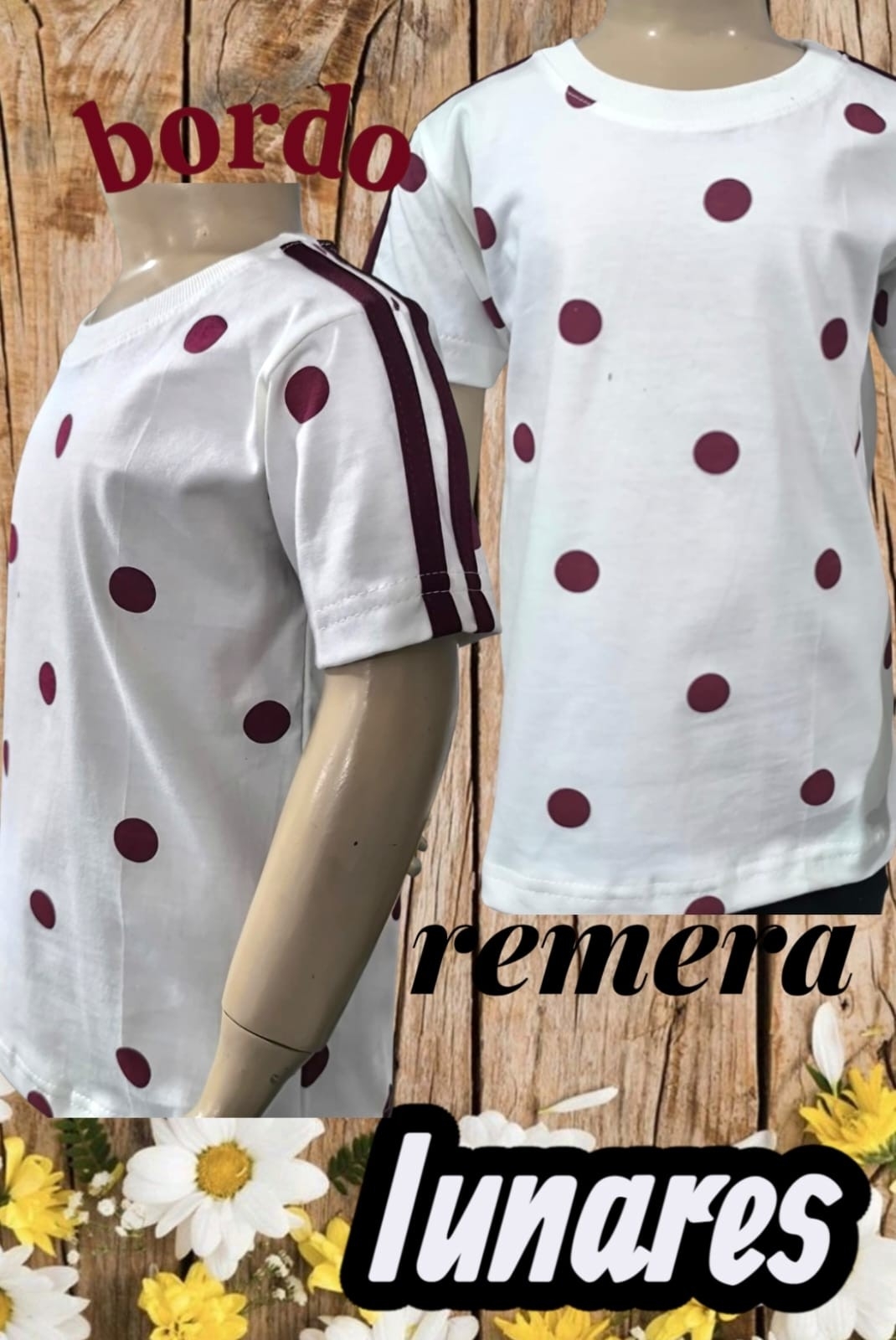 Remeras con Lunares  Nena - Imagen 2