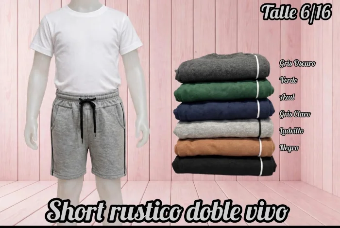 Short Rustico Doble Vivo