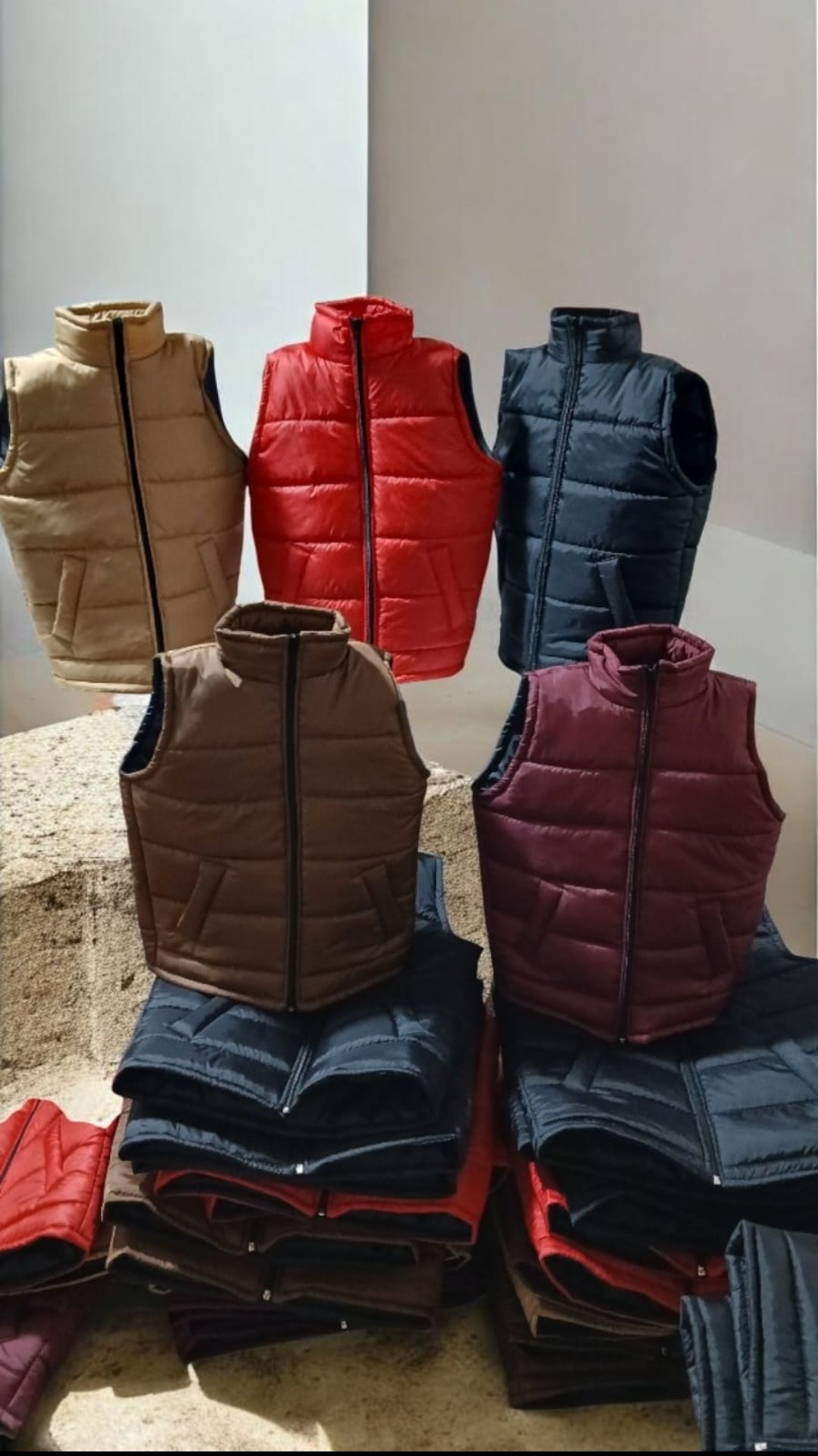 Chalecos de Wata y Tela Sire Impermeable - Imagen 3