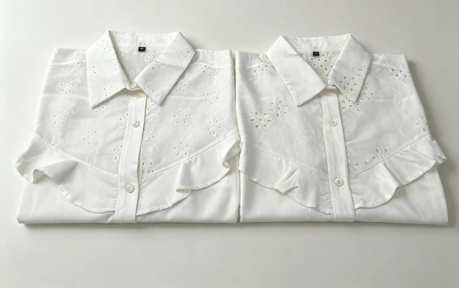 Camisa con Volado Broderie - Imagen 2