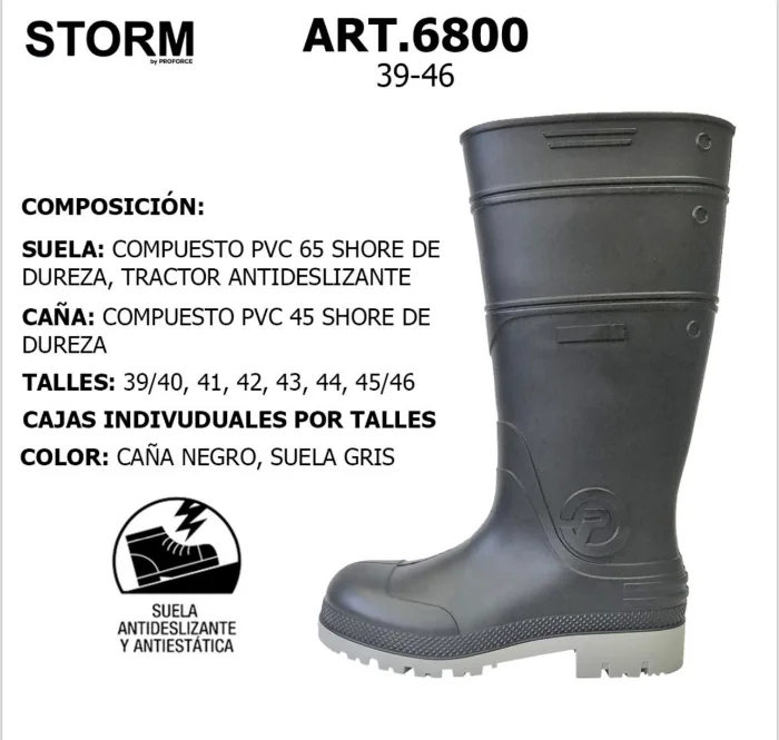 Botas de Lluvia de Hombre