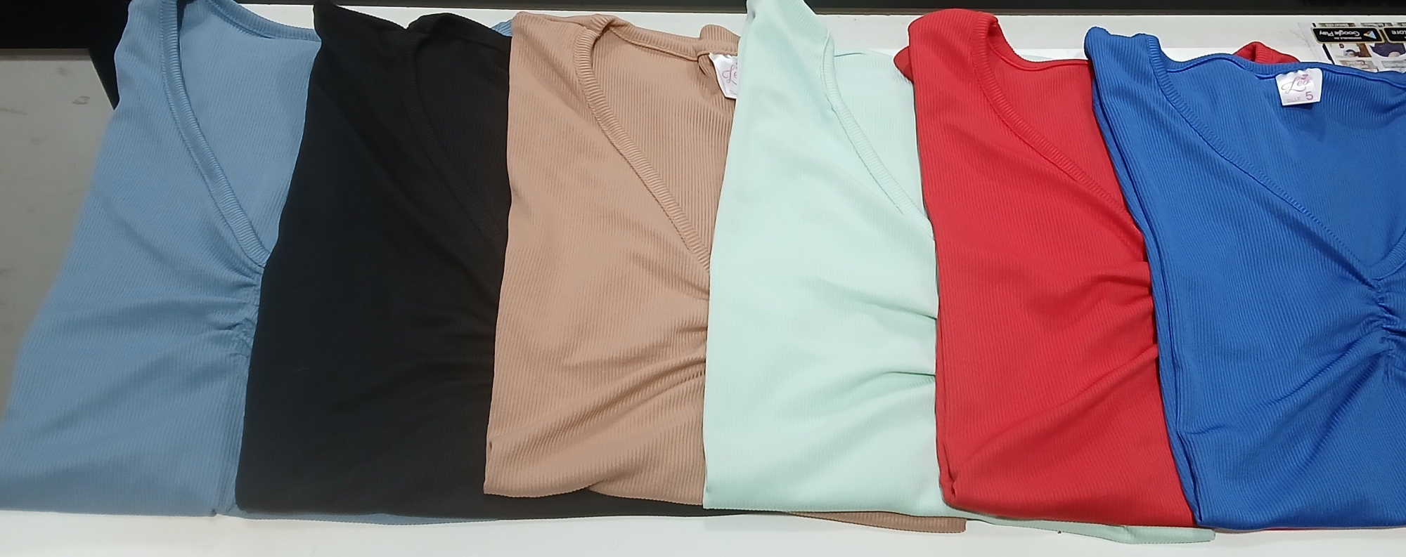 Remera de Micromorley con Frunce Liso! - Imagen 2