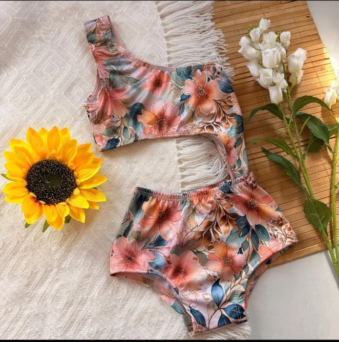 Bikini Asímetrica de Niña