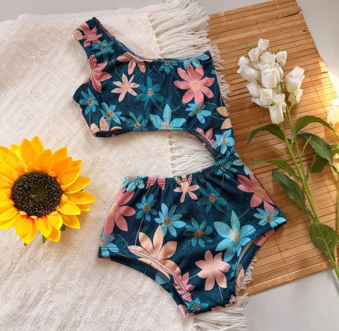 Bikini Asímetrica de Niña - Imagen 2