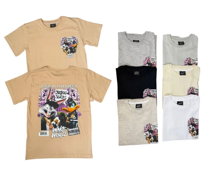 Remeras Urbanas Doble Estampa T4 al T18 Peinado