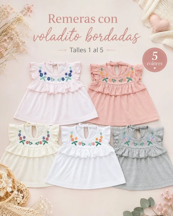 Remera Bordada