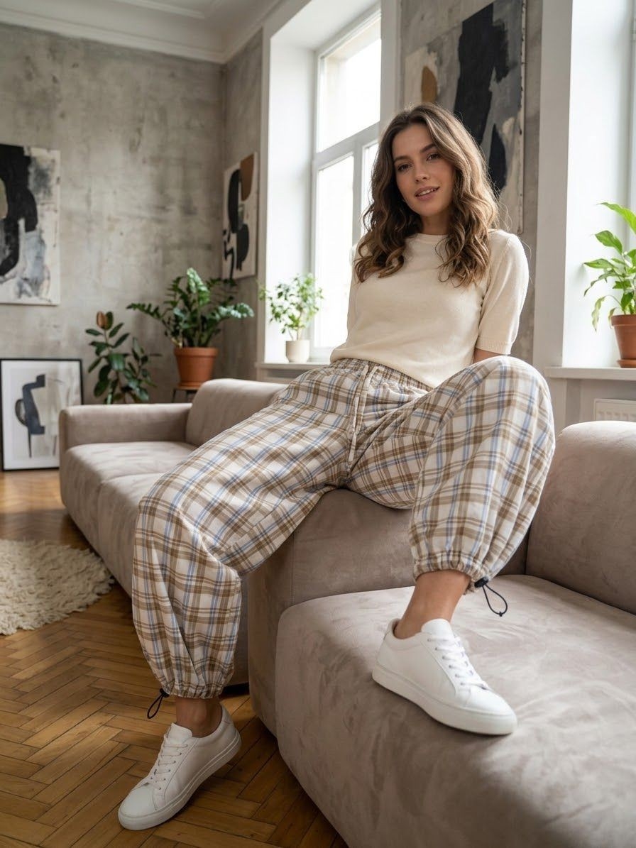 Pantalon Globo Poplin - Imagen 2
