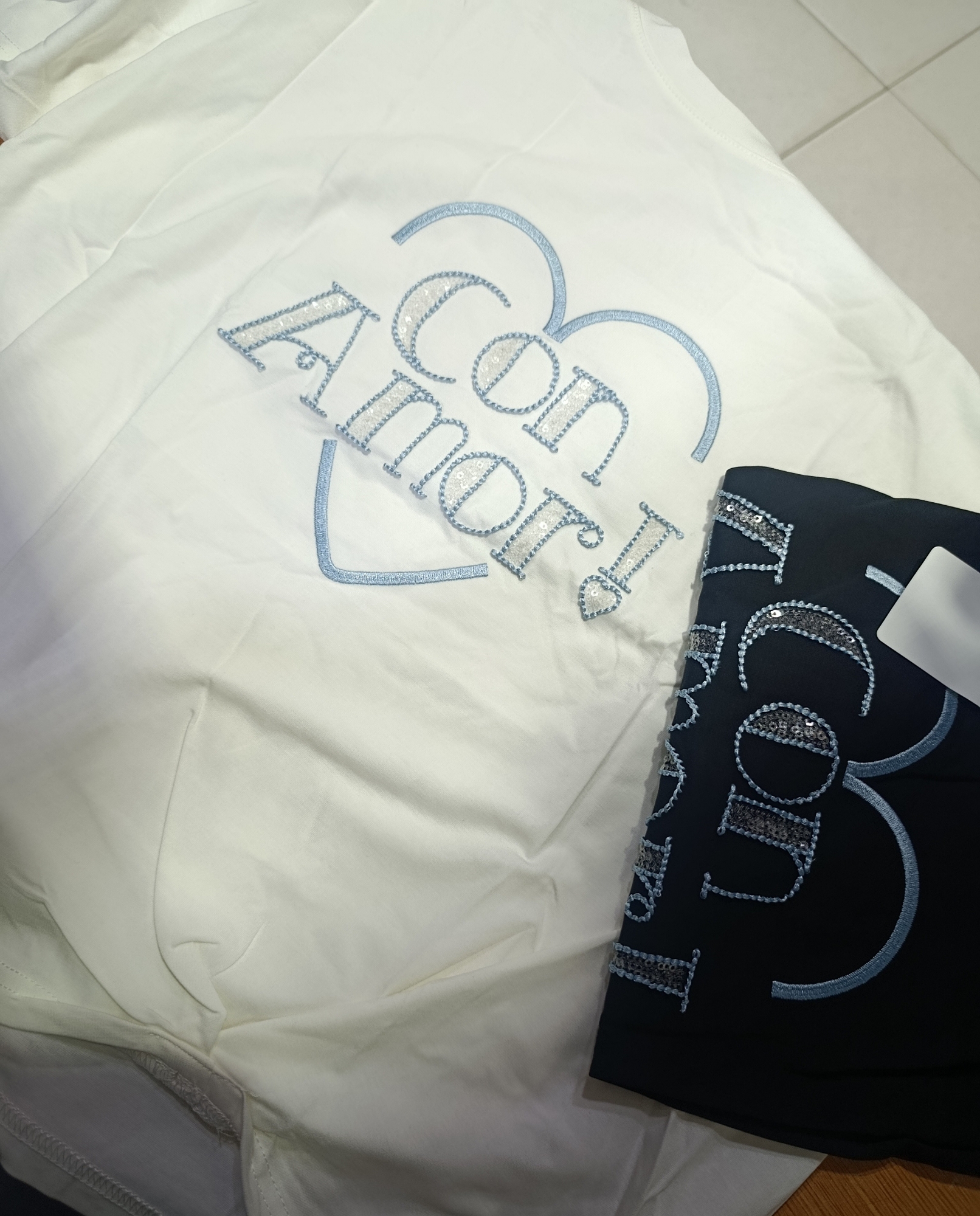 Remera Importada Seda Crep - Imagen 2