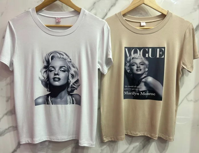 Remera Basica Modal Estampado