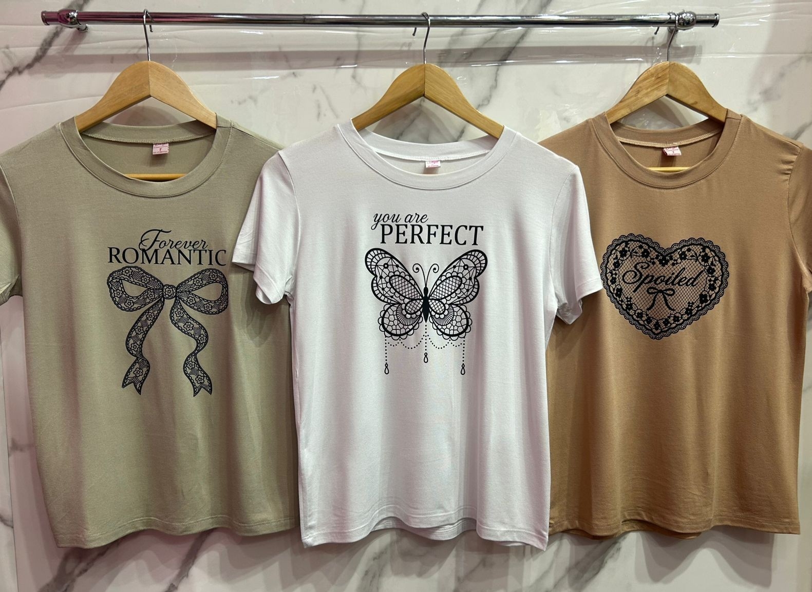 Remera Basica Modal Estampado - Imagen 5