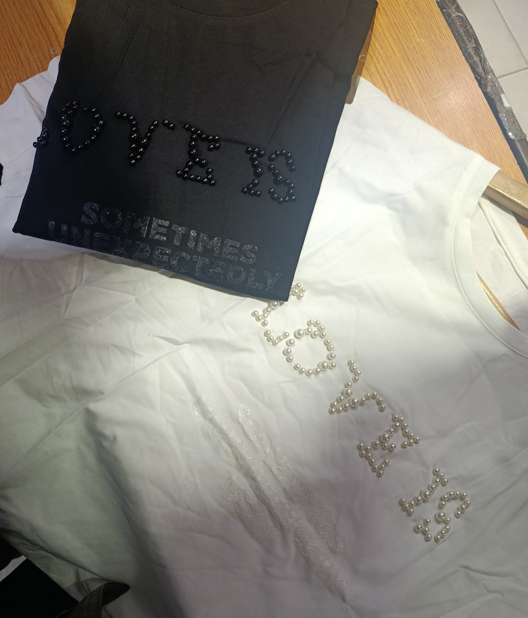 Remera Importada Seda Crep - Imagen 2