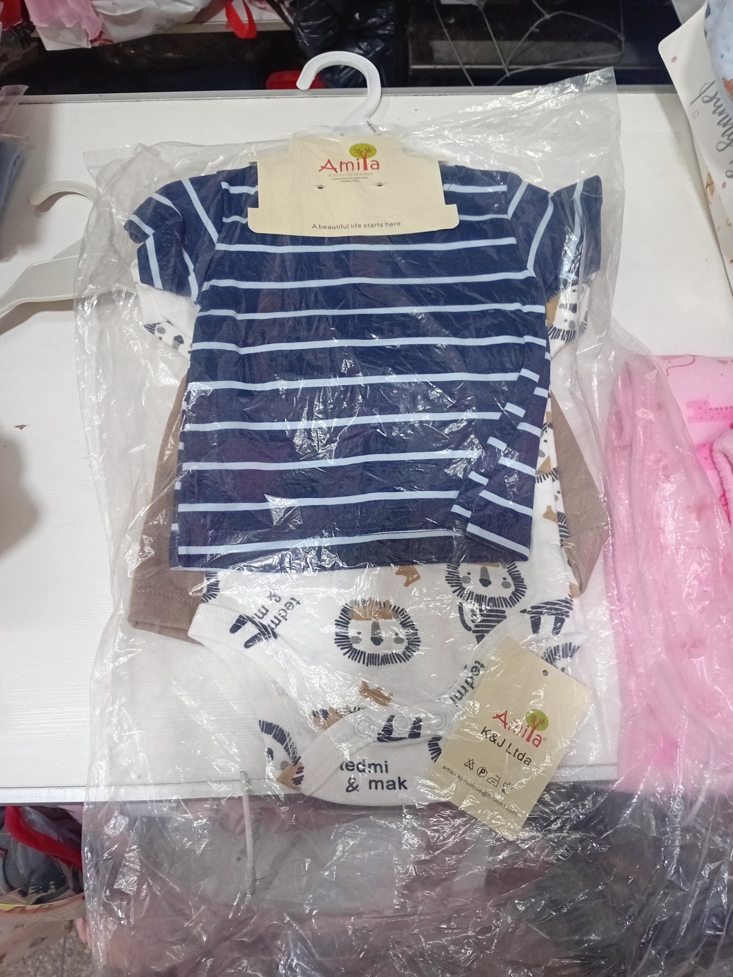 Conjunto  Body 3 Piezas Importado Leon - Imagen 3