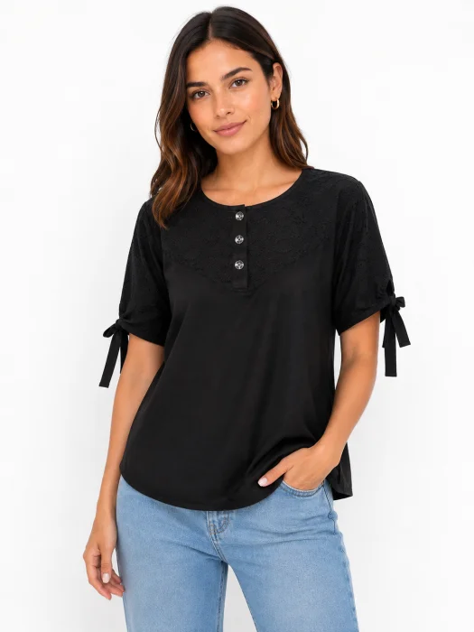Camisola Manga Atada