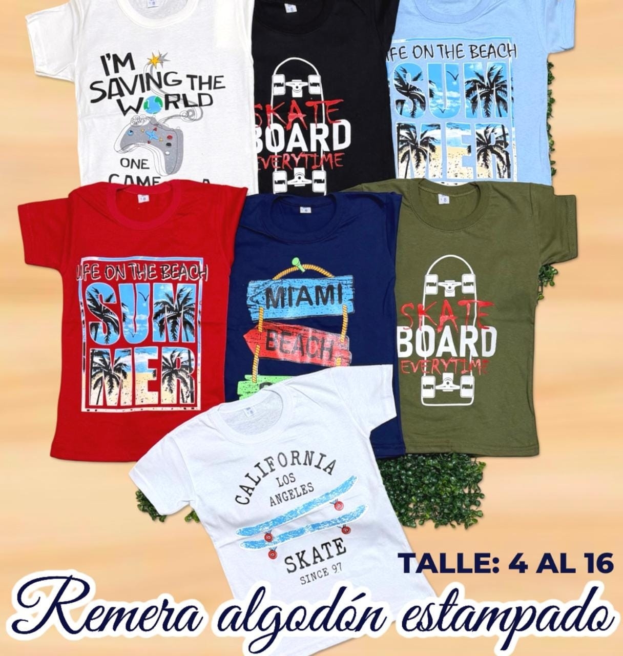 Remera de Niños del 4 al 16 - Imagen 2