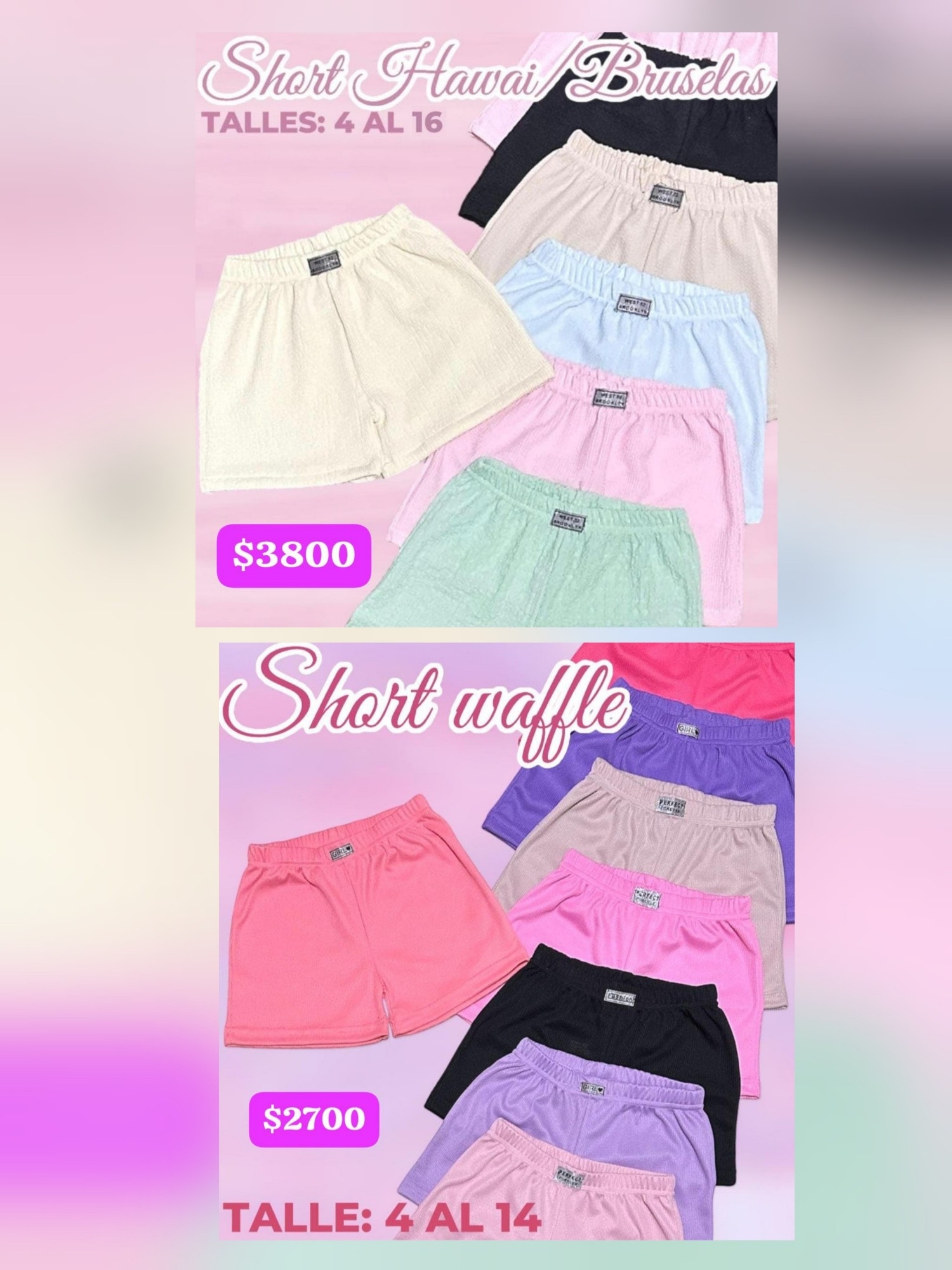 Short de Nena y Bermuda de Niños - Imagen 3