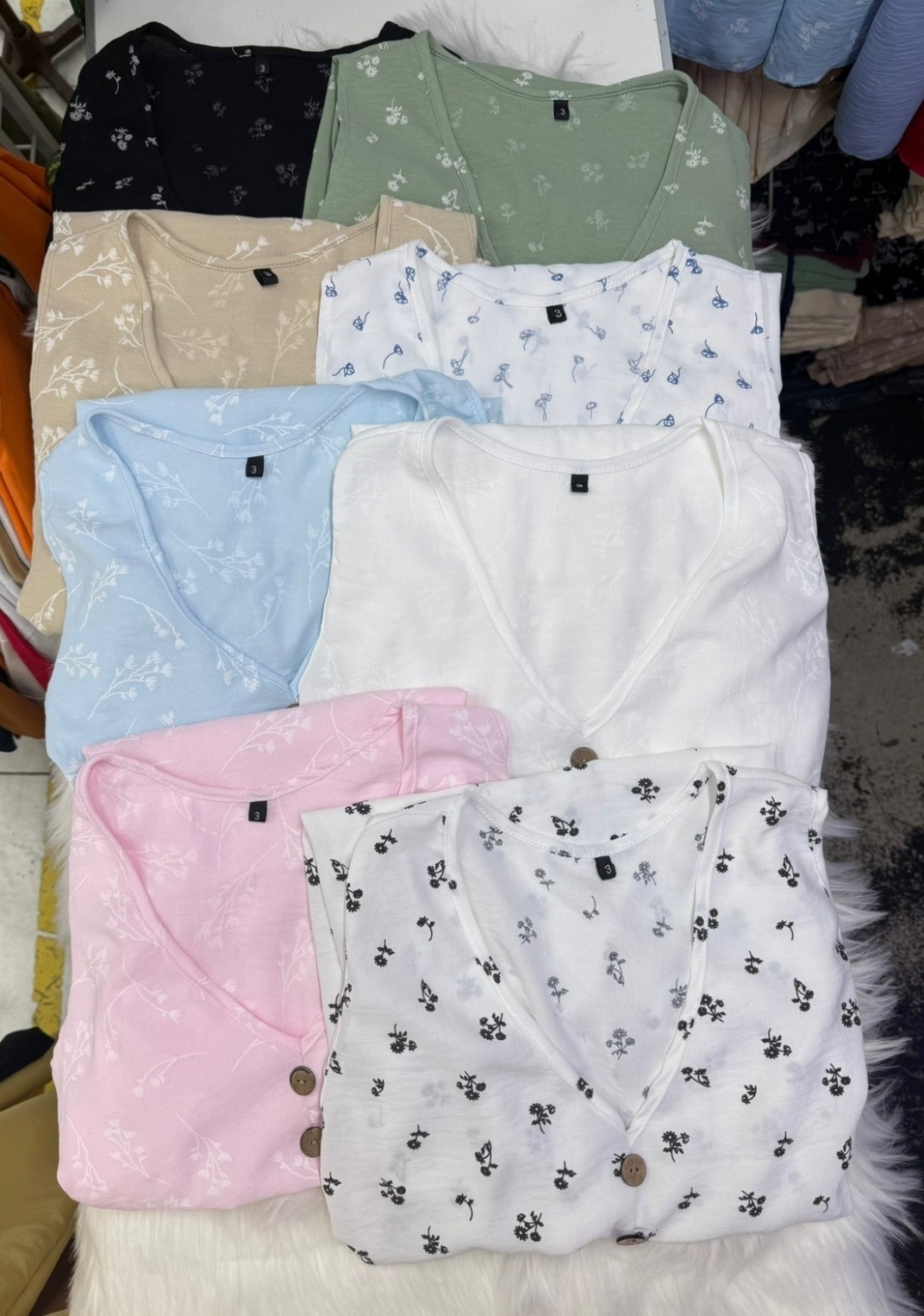 Vestido con Botones Cey Estampado - Imagen 4