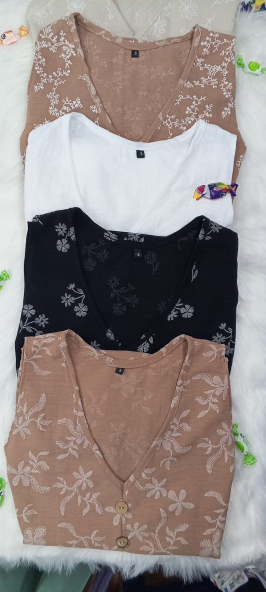 Vestido con Botones Cey Estampado - Imagen 6