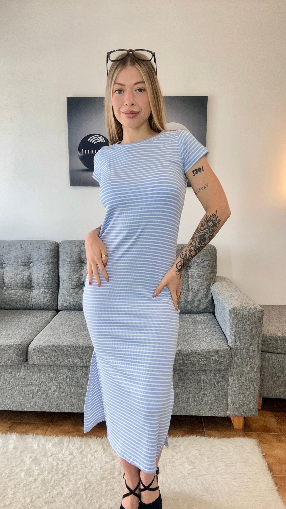 Vestidos Rayados Lili - Imagen 6