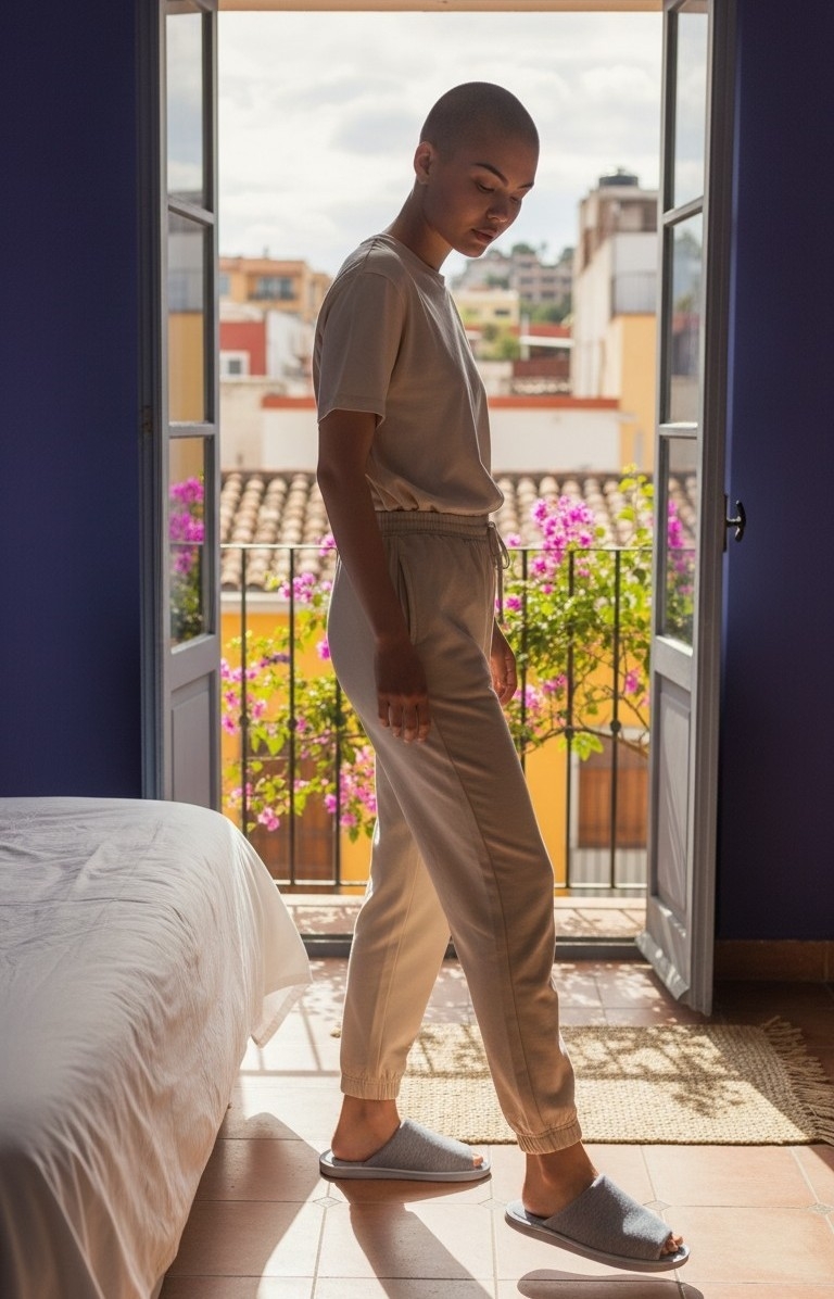 Pantuflas Puntera Abierta - Imagen 2