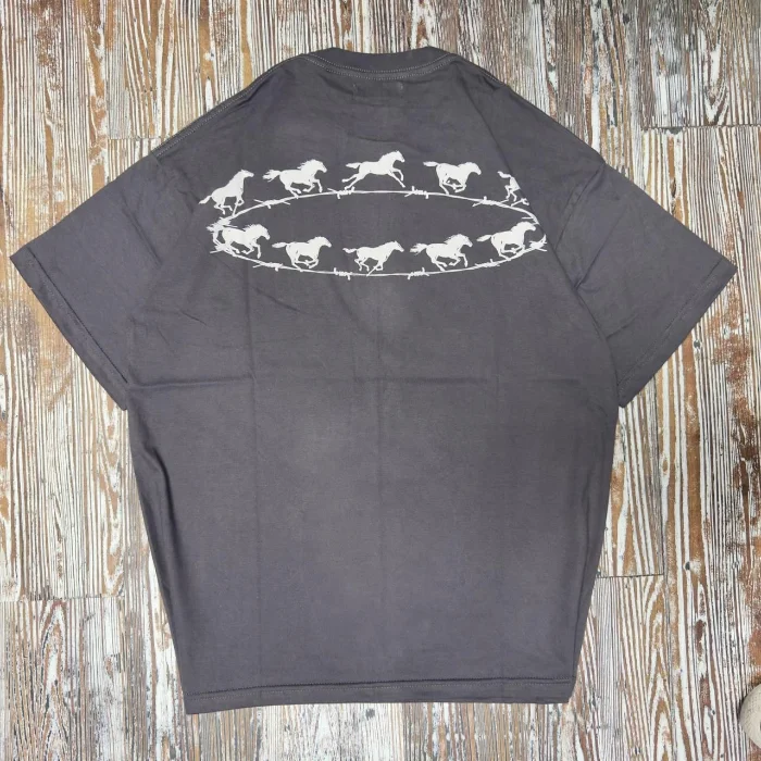 Remera Oversize 20/1 Horse Algodón Peinado
