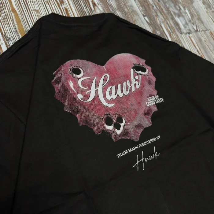 Remera Oversize 20/1 Heart Algodón Peinado