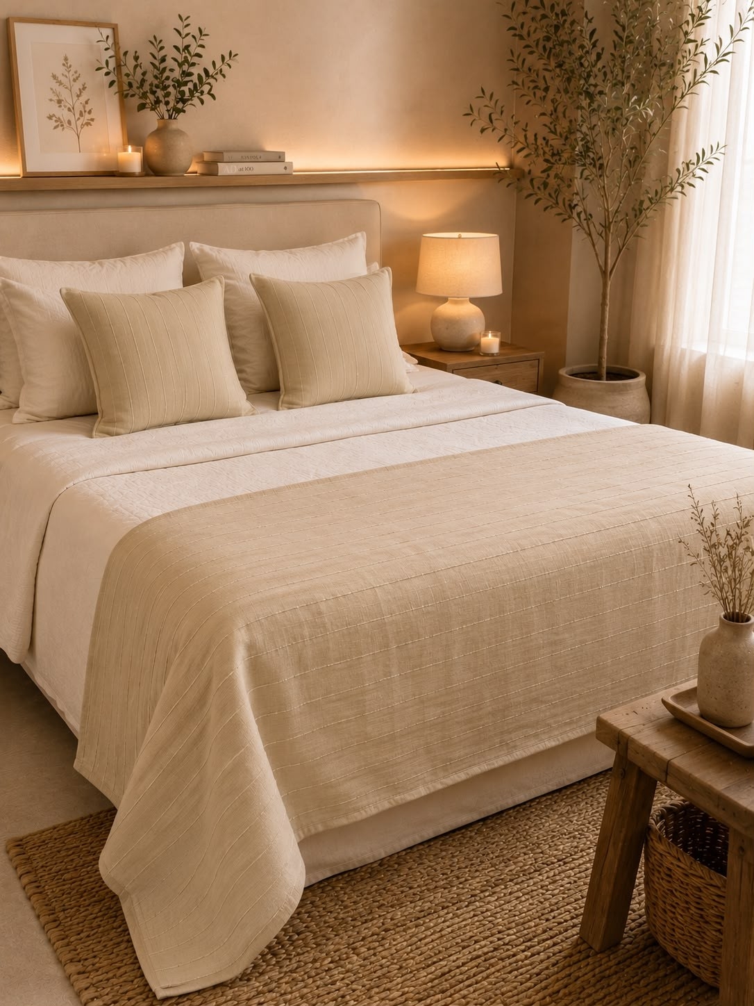 Set 2 Fundas Almohadon 50x50+ Pie de Cama Divino!! - Imagen 2