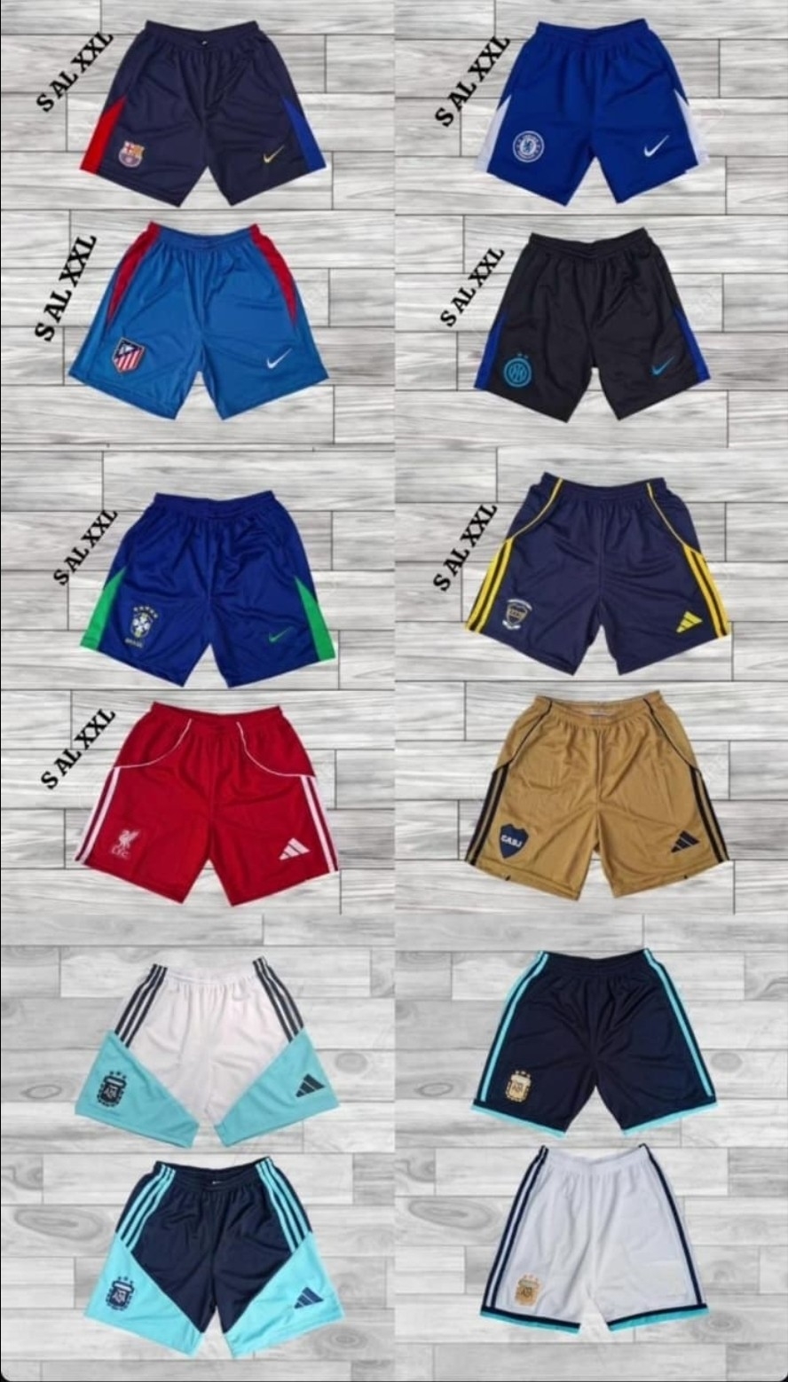 Short Futbol Bordado - Imagen 2