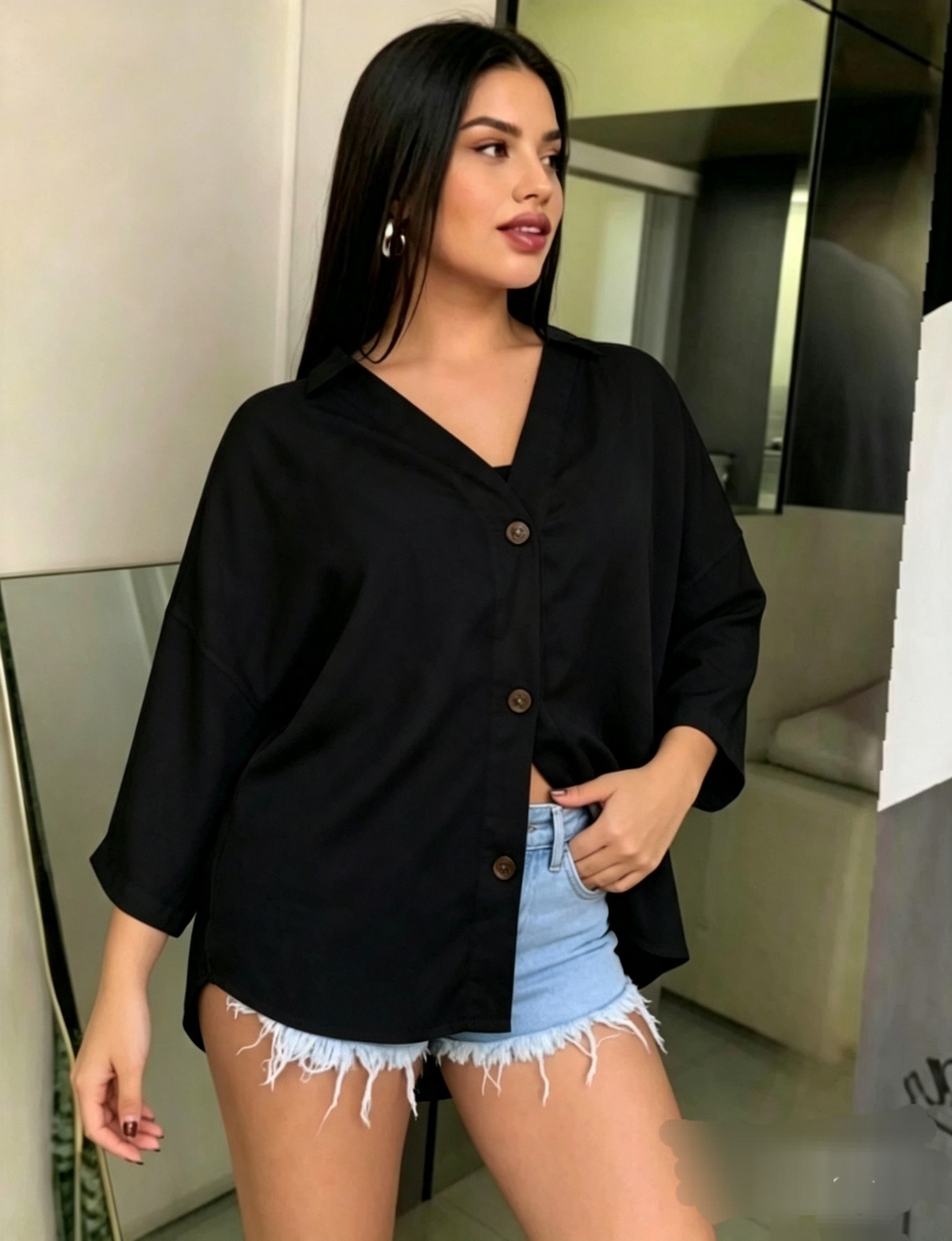Camisa Maxi  de Mujer - Imagen 2