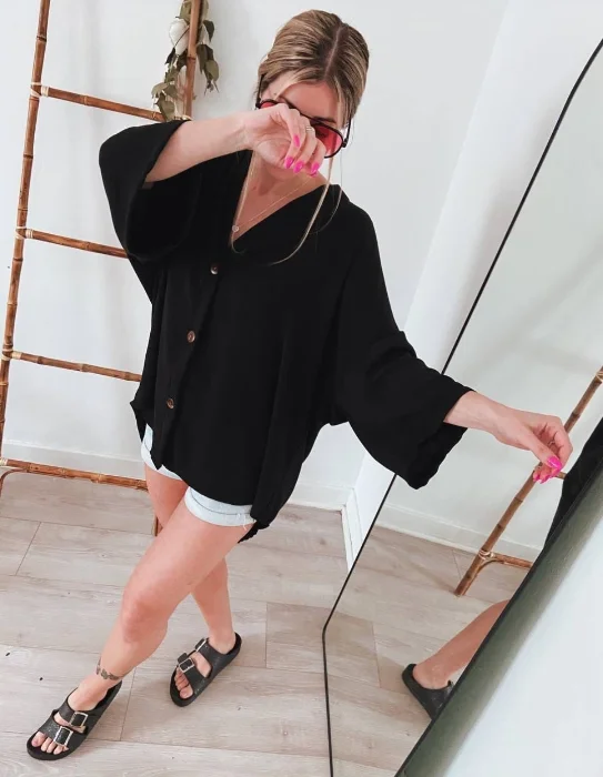 Camisa Maxi  de Mujer