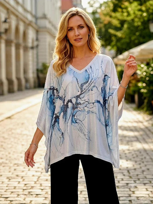 Tunica Lurex con Foil