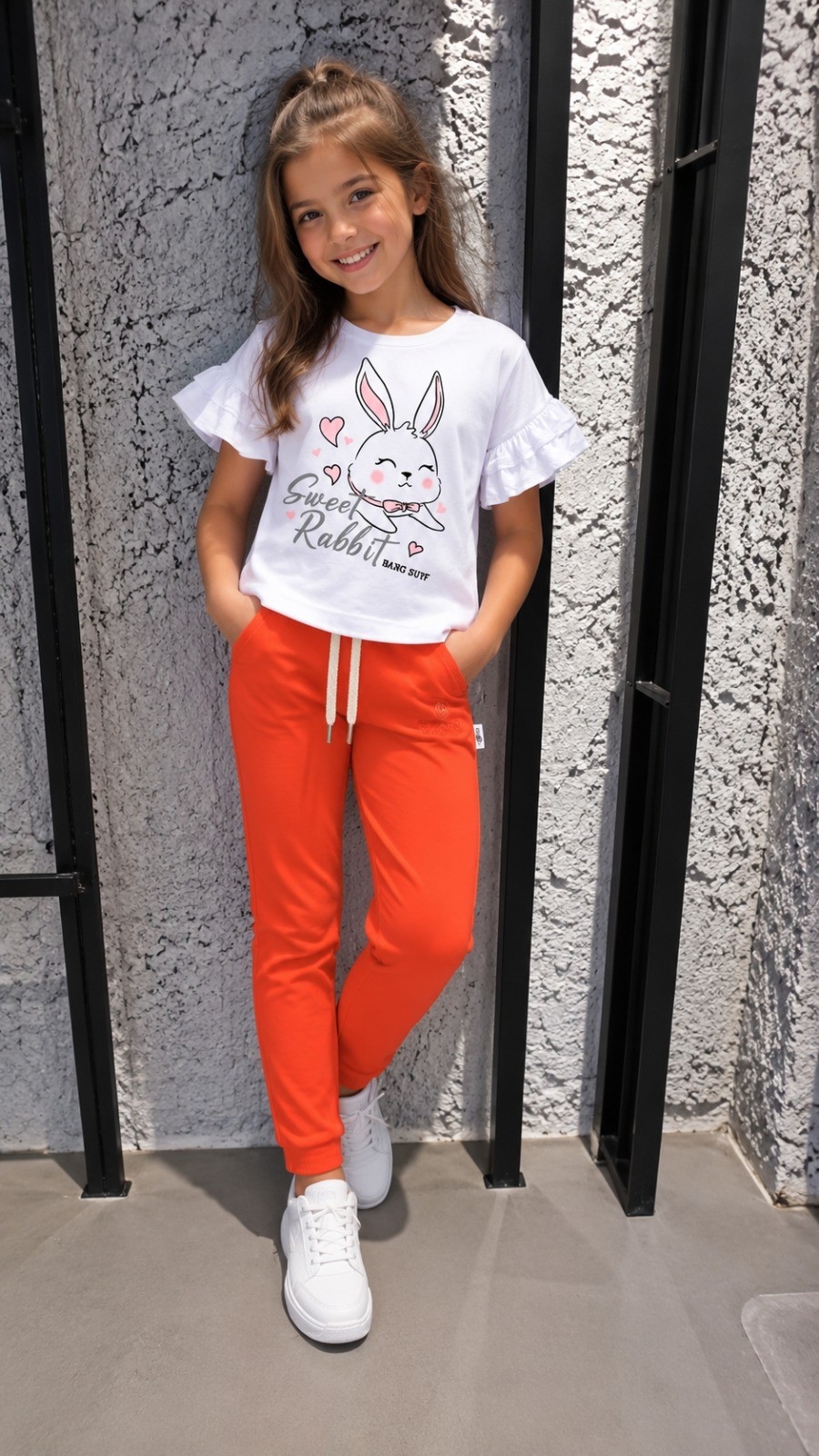 Pantalon Chupin Rustico Nena - Imagen 3