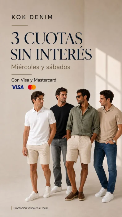Promo Septiembre Miercoles y Sabado 3 Ctas sin Interes