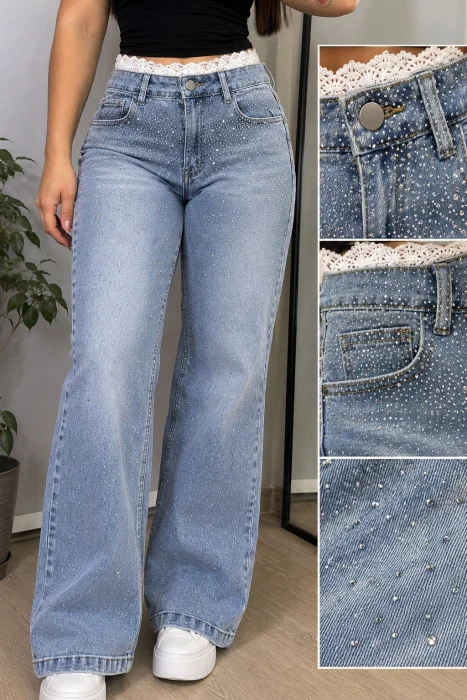 Jeans Wide Led