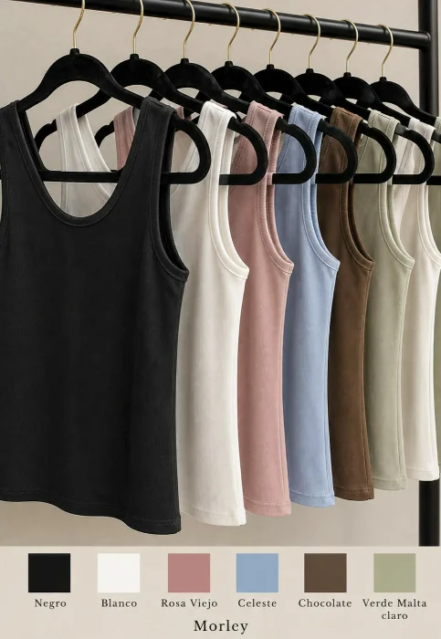 Musculosa Cuello u Morley