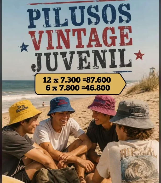 Pilusos Vintage Juvenil