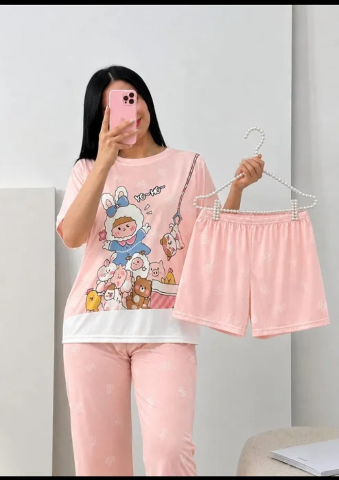 Conjunto Pijama 3 Piezas
